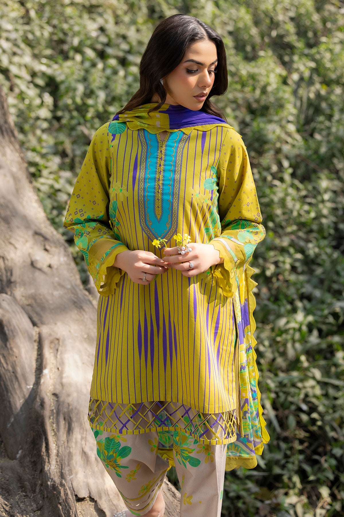 3-PC Unstitched Printed Lawn Collection CP5-16