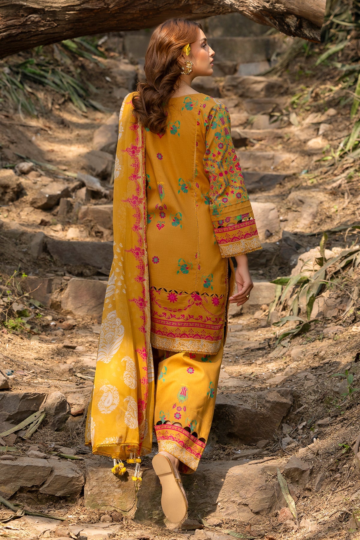 3-PC Unstitched Printed Lawn Collection CP5-13