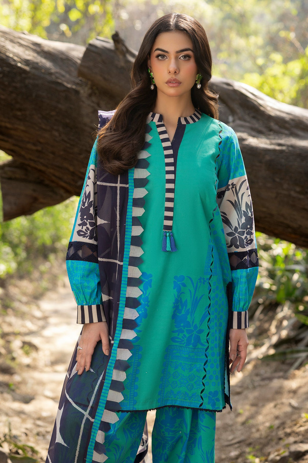3-PC Unstitched Printed Lawn Collection CP5-17