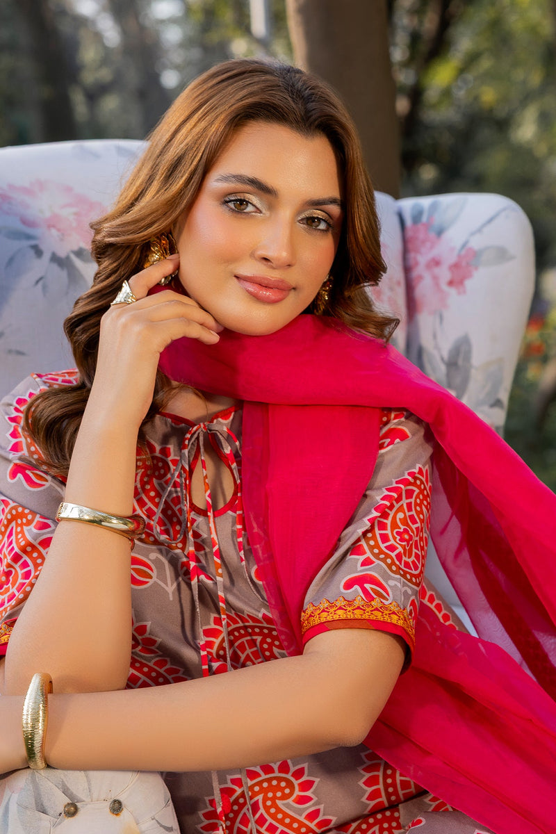 3-PC Printed Lawn Suit CPM-5-06