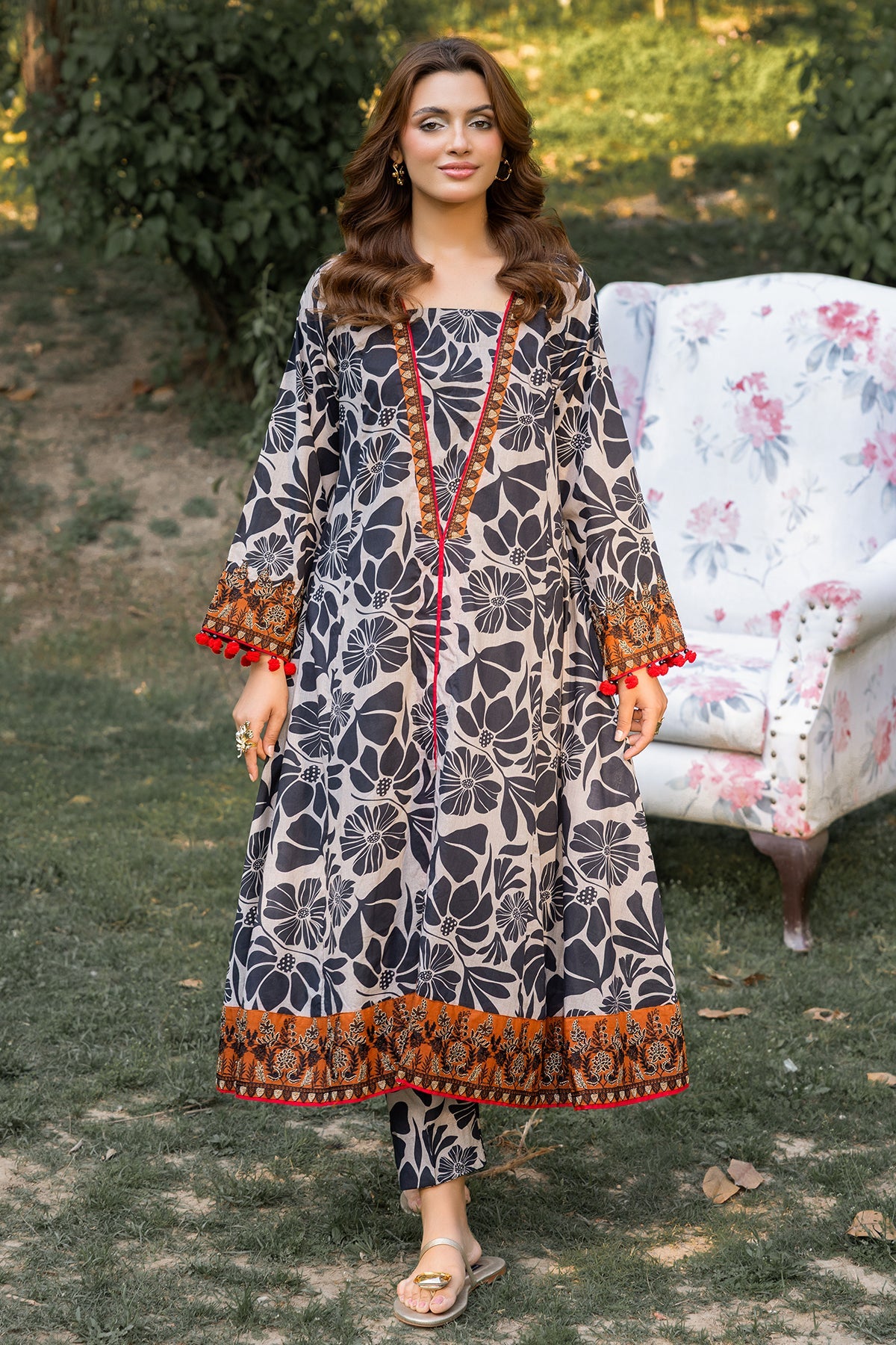 2-PC Embroidered Lawn Suit CNP-5-012