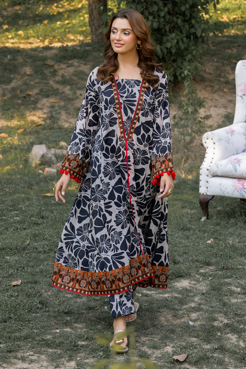 2-PC Embroidered Lawn Suit CNP-5-012