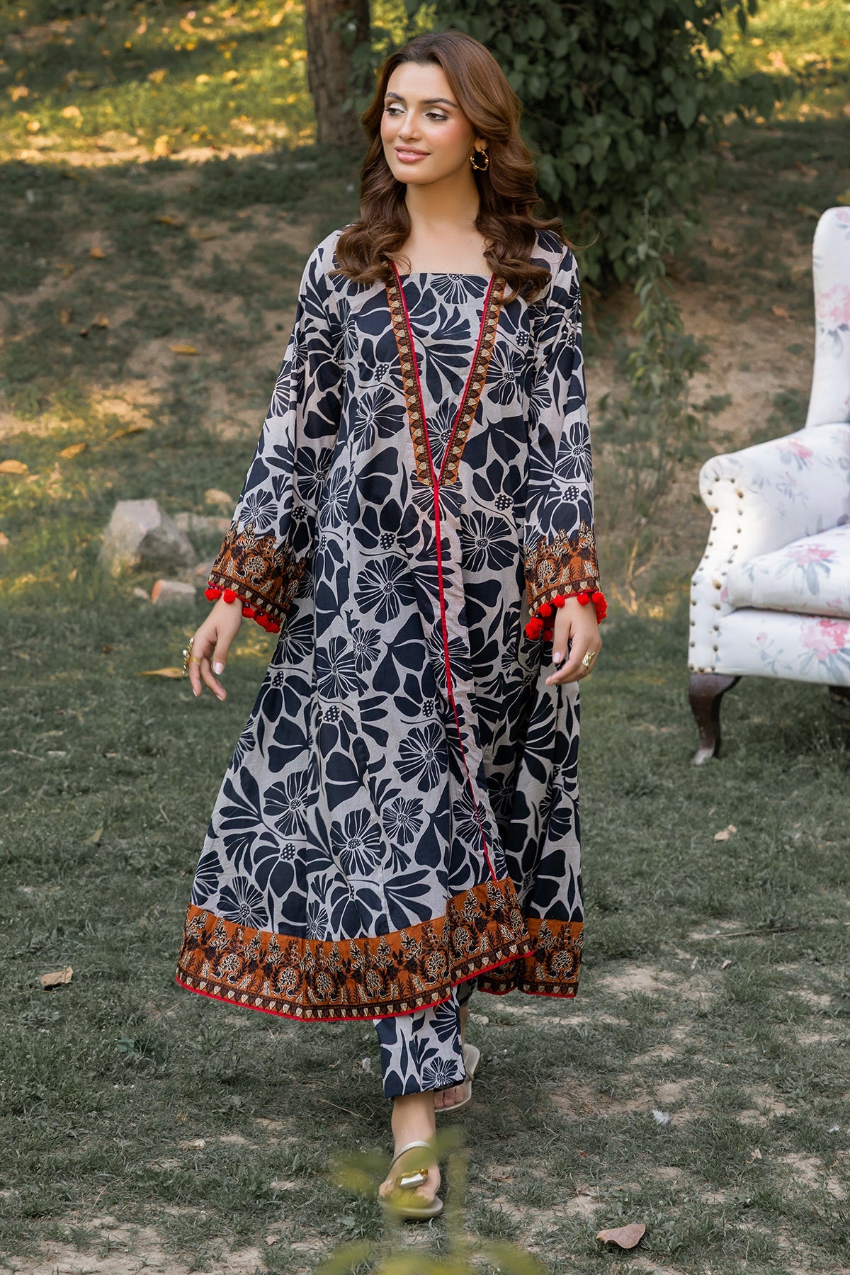 2-PC Embroidered Lawn Suit CNP-5-012
