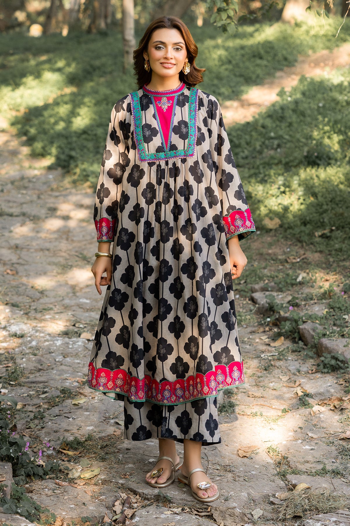 2-PC Embroidered Lawn Suit CNP-5-05A