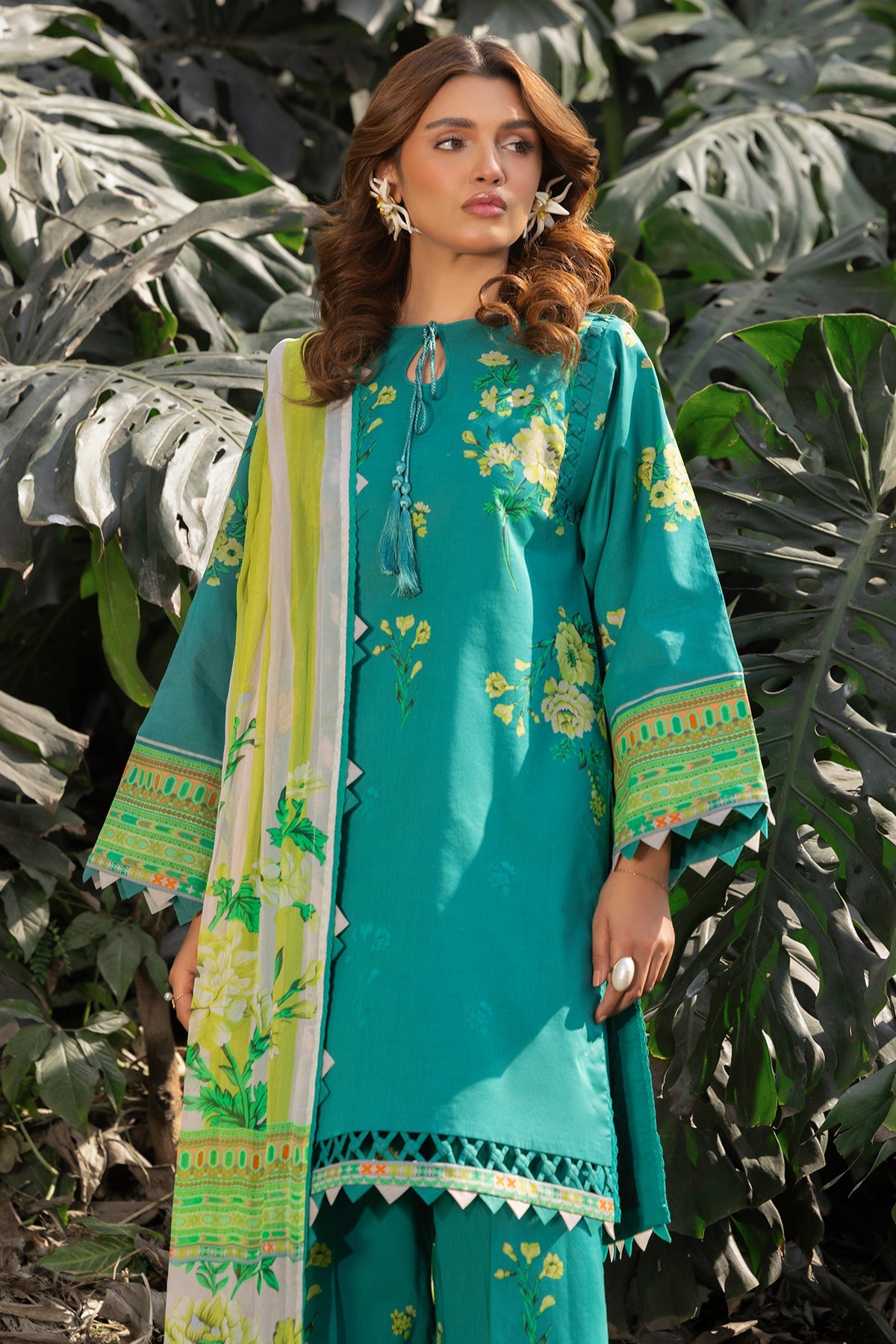 3-PC Unstitched Printed Lawn Collection CP5-21