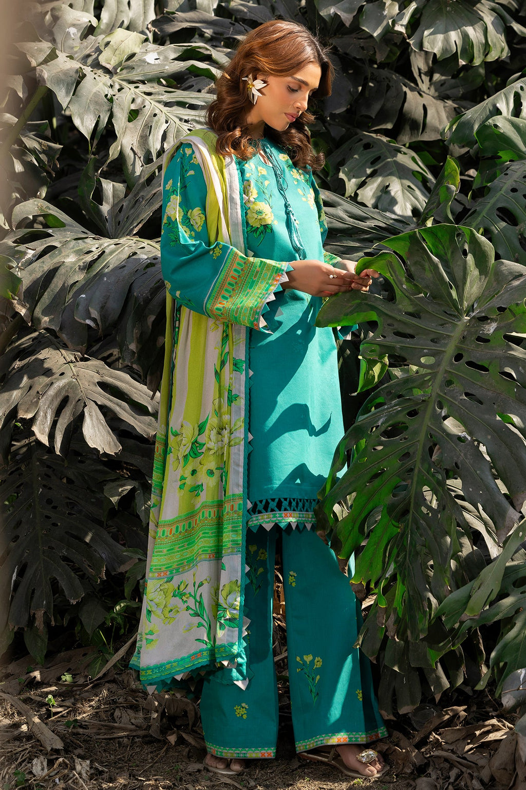 3-PC Unstitched Printed Lawn Collection CP5-21