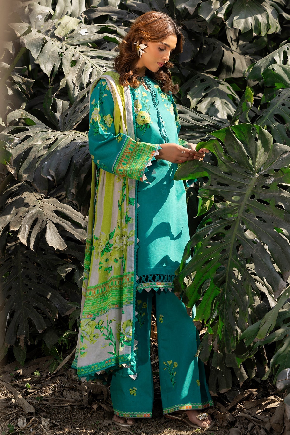 3-PC Unstitched Printed Lawn Collection CP5-21