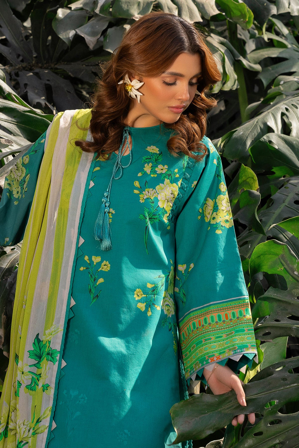 3-PC Unstitched Printed Lawn Collection CP5-21