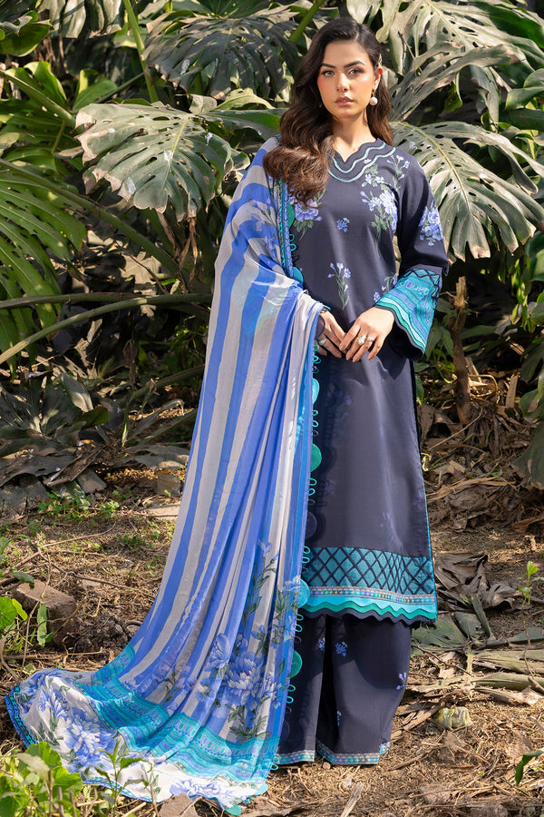 3-PC Unstitched Printed Lawn Collection CP5-19