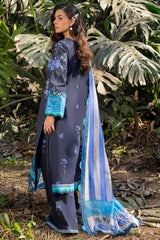 3-PC Unstitched Printed Lawn Collection CP5-19