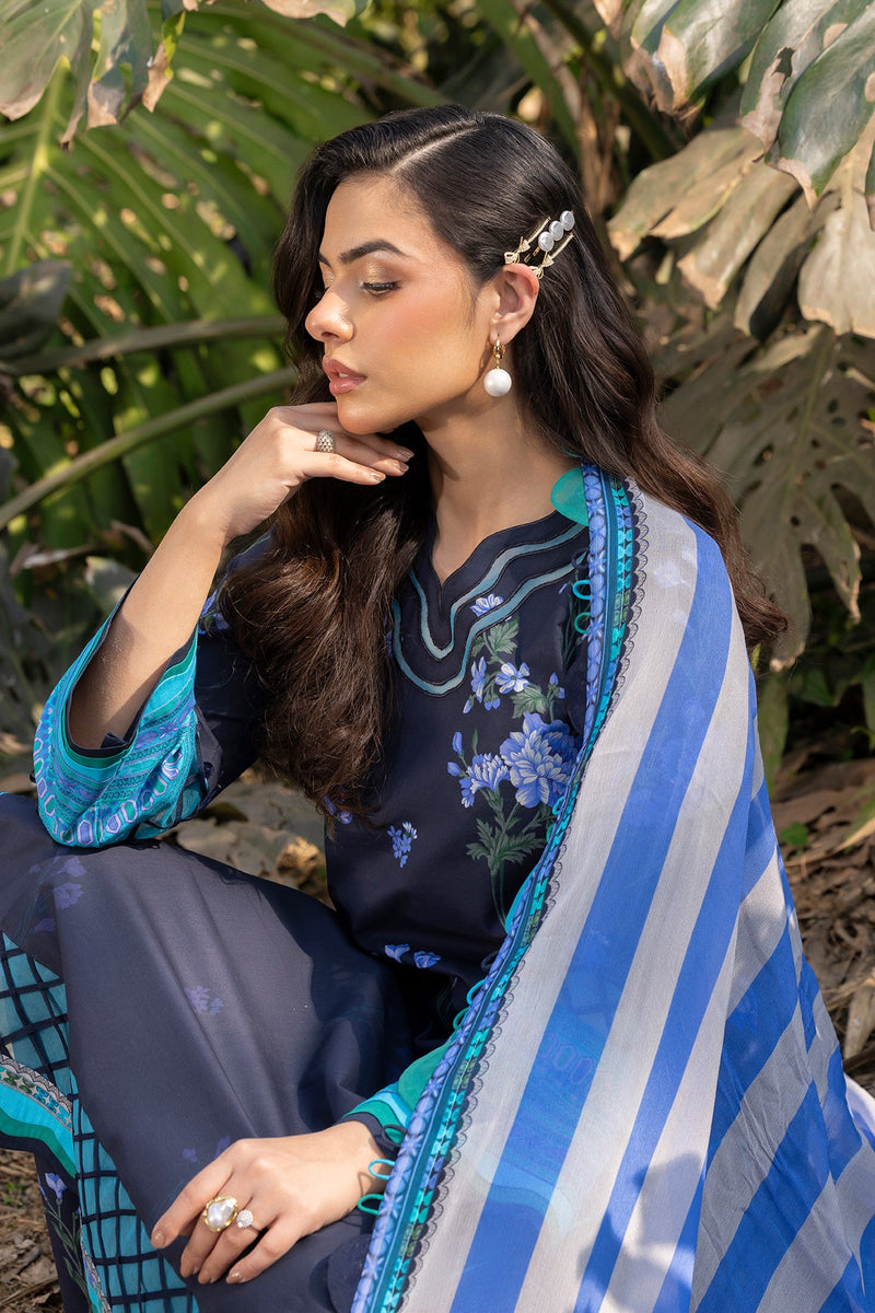 3-PC Unstitched Printed Lawn Collection CP5-19
