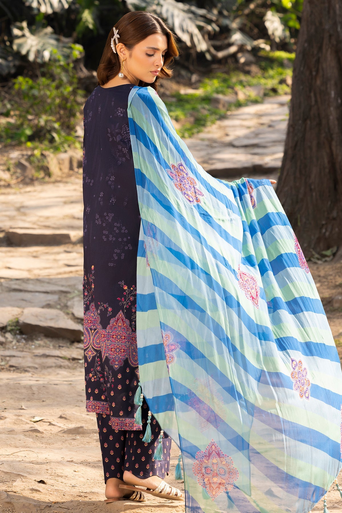 3-PC Unstitched Printed Lawn Collection CP5-20