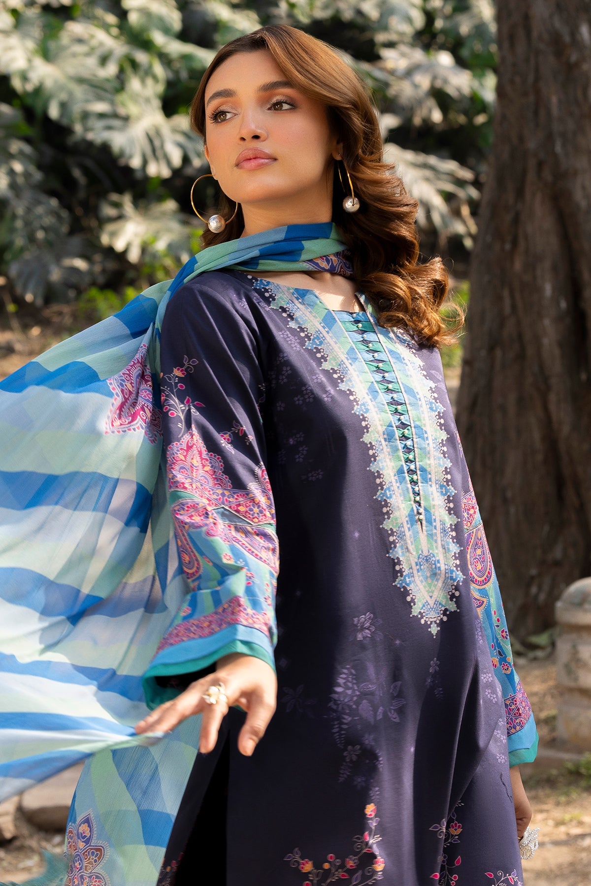 3-PC Unstitched Printed Lawn Collection CP5-20