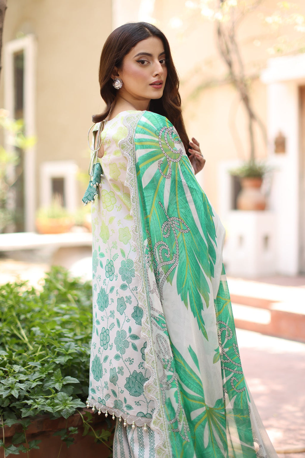 3-PC Unstitched Embroidered Lawn Collection CB5-09