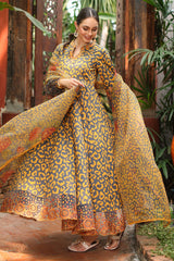 2-PC Embroidered Frock Suit CNP-5-103Z
