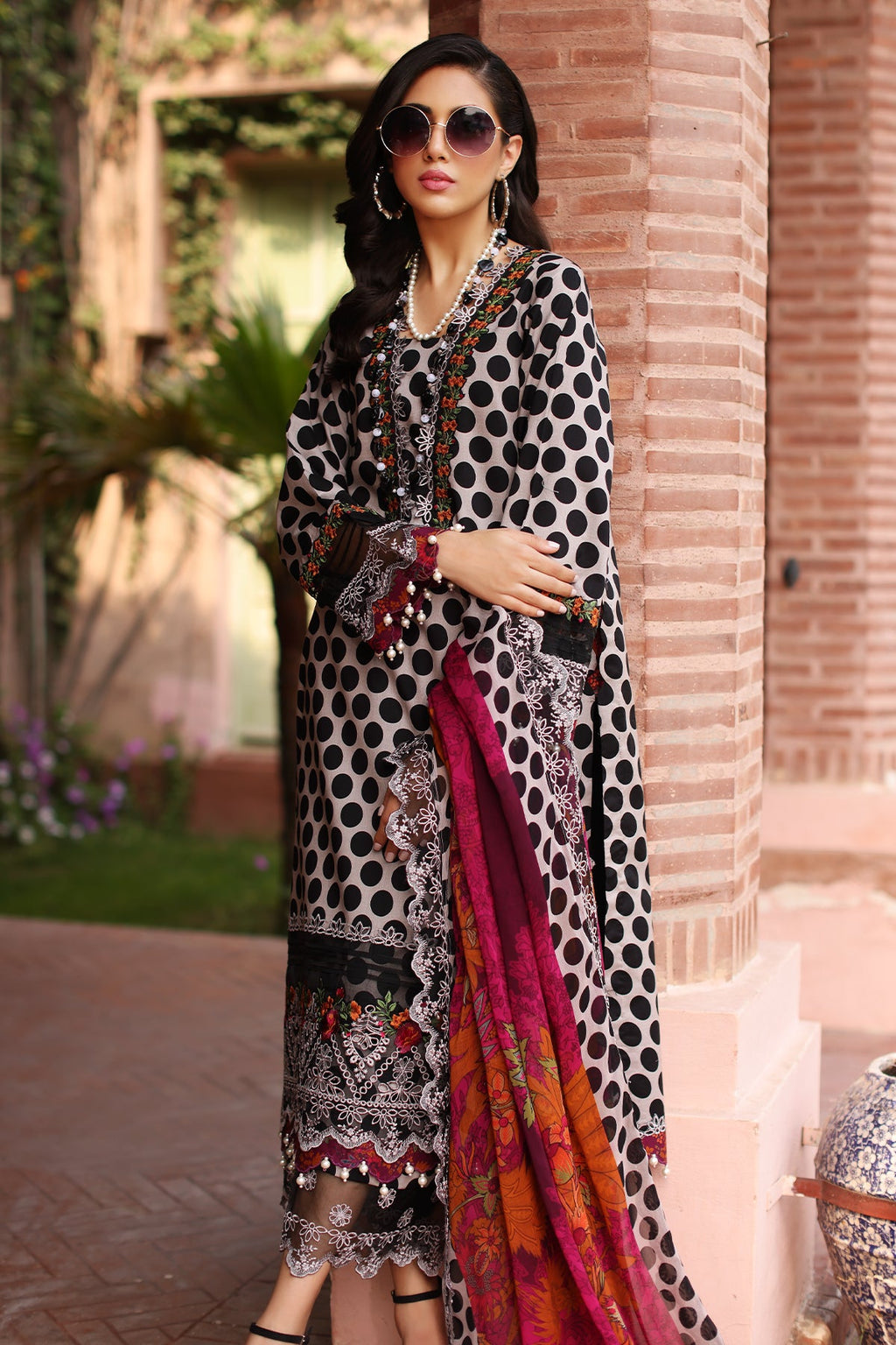 3-PC Unstitched Embroidered Lawn Collection CCS-4-21