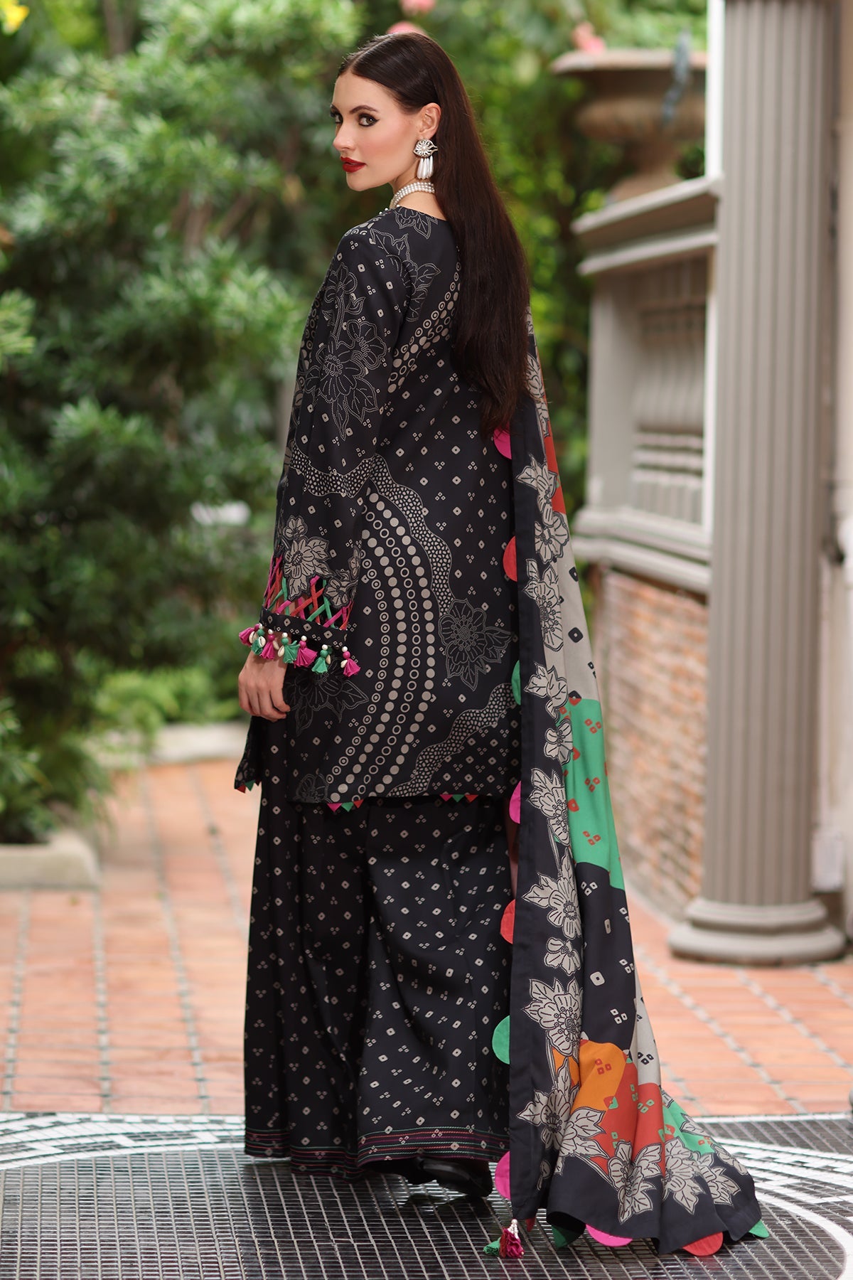 3-Pc Unstitched Printed Staple Suit AWP5-05