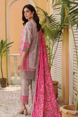 3-PC Unstitched Embroidered Linen Shawl Collection SHW4-04