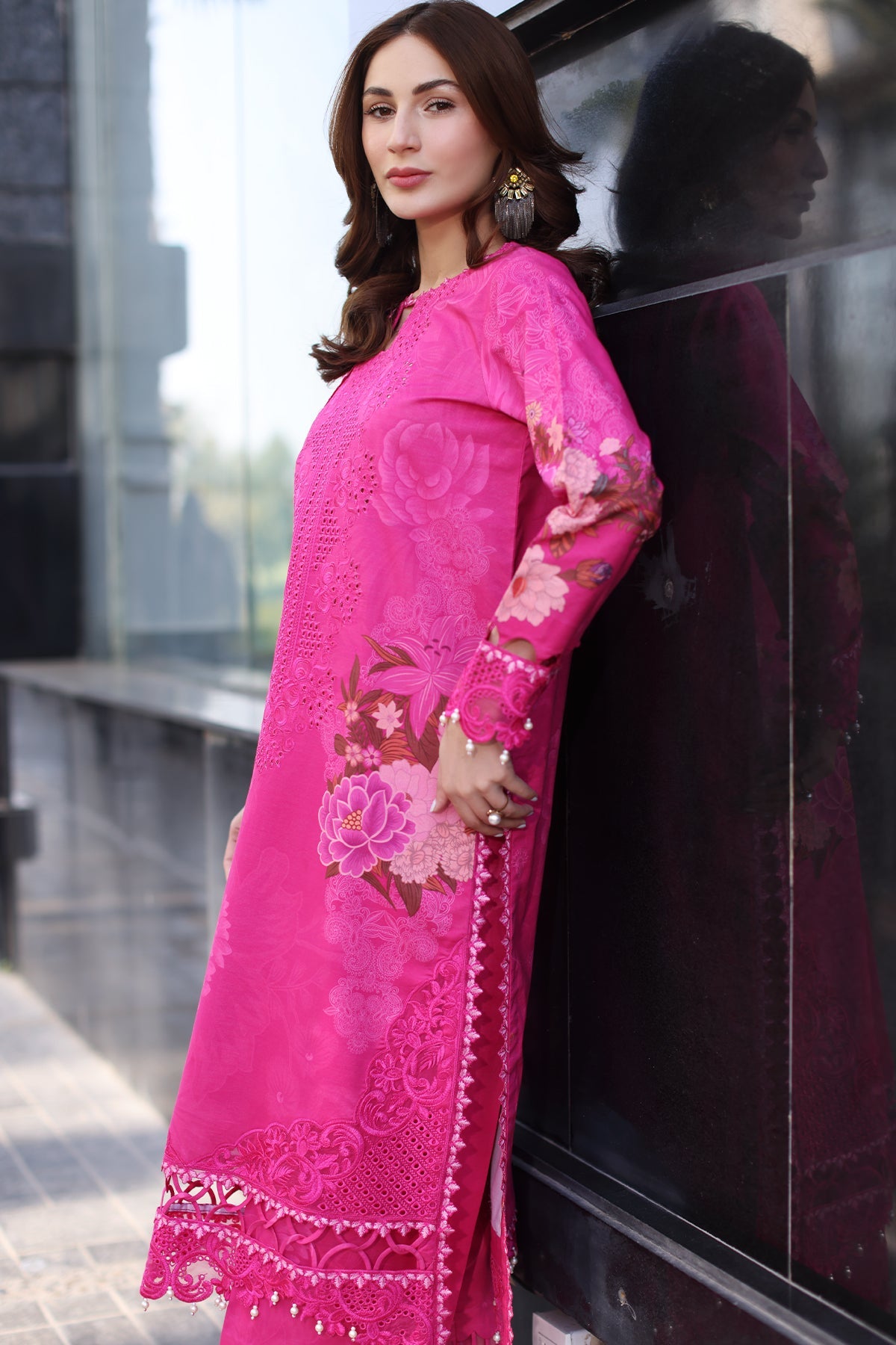 3-PC Unstitched Embroidered Lawn Collection CC5-24