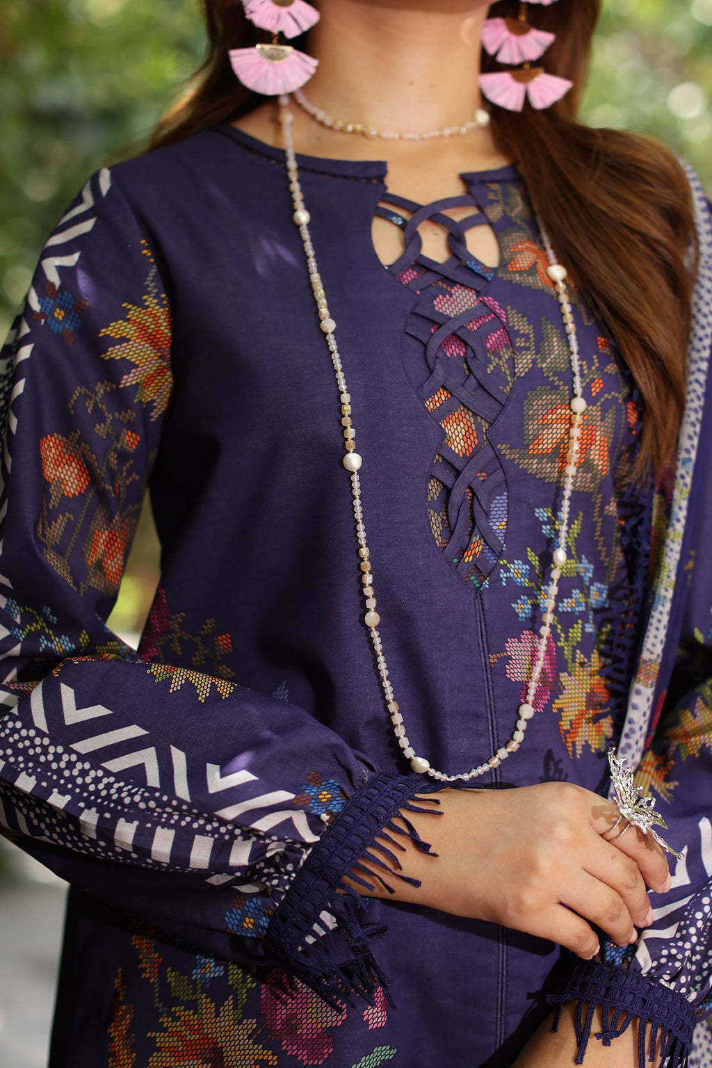 3-PC Unstitched Printed Lawn Collection CP5-06