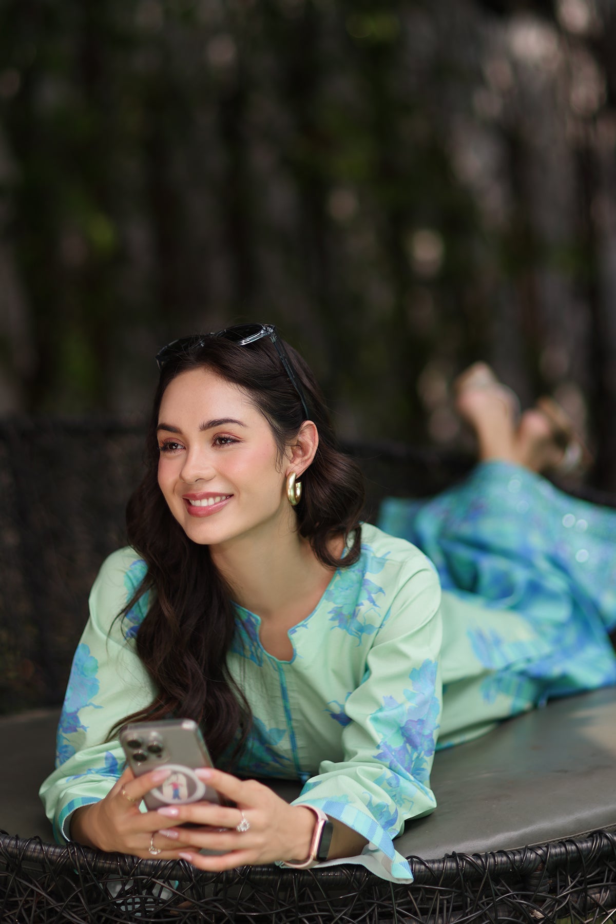 2-PC Cotton Printed Suit CNP-5-109Z