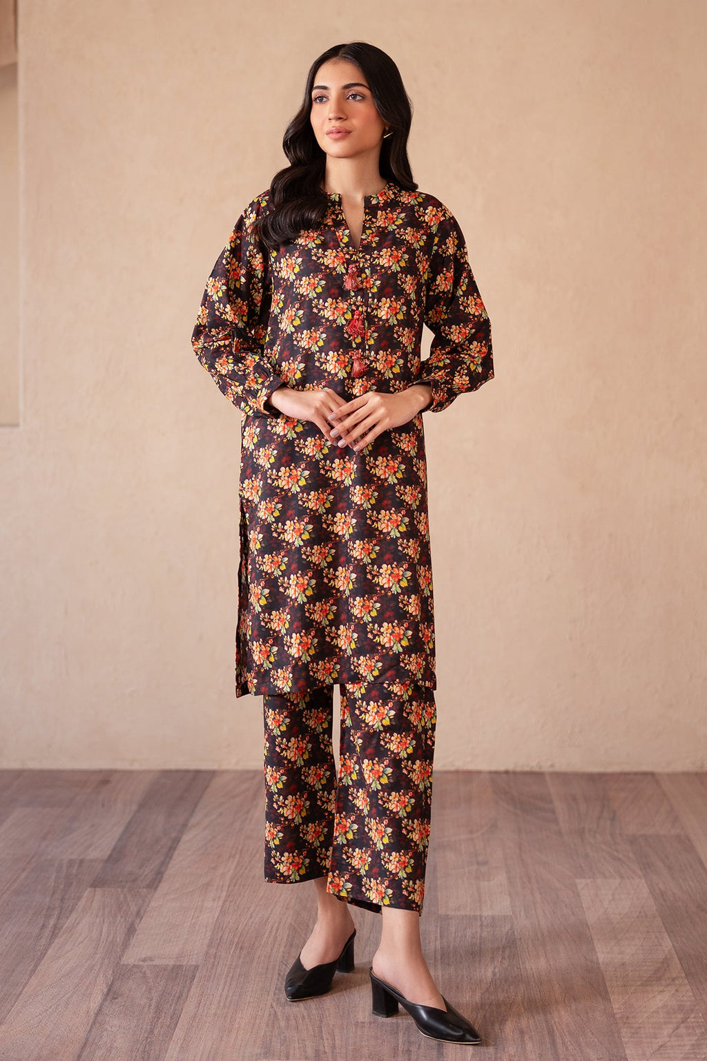 2-PC Printed Staple Shirt with Trouser CPM-4-S38