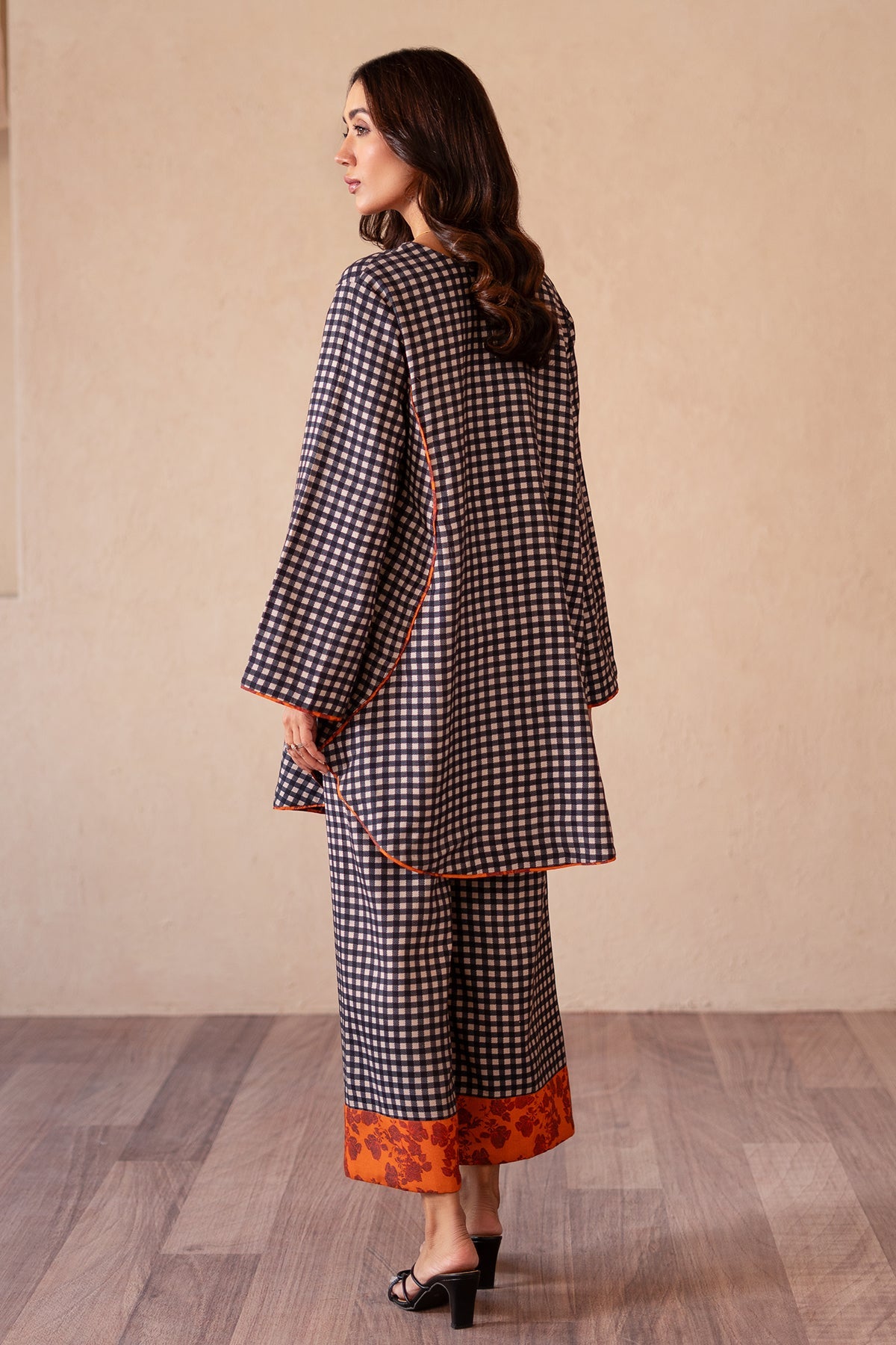 2-PC Printed Raw-Silk Shirt with Trouser CPM-4-S51