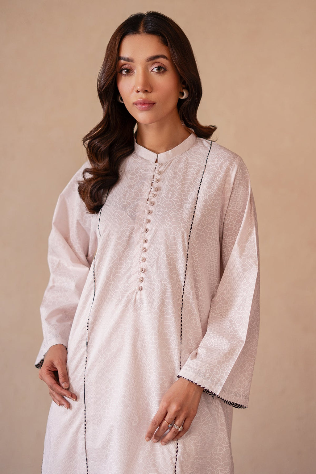 2-PC Printed Cotton Shirt with Trouser CPM-4-S40