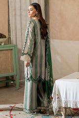 3-Pc Unstitched Embroidered Lawn Suit ASE5-16