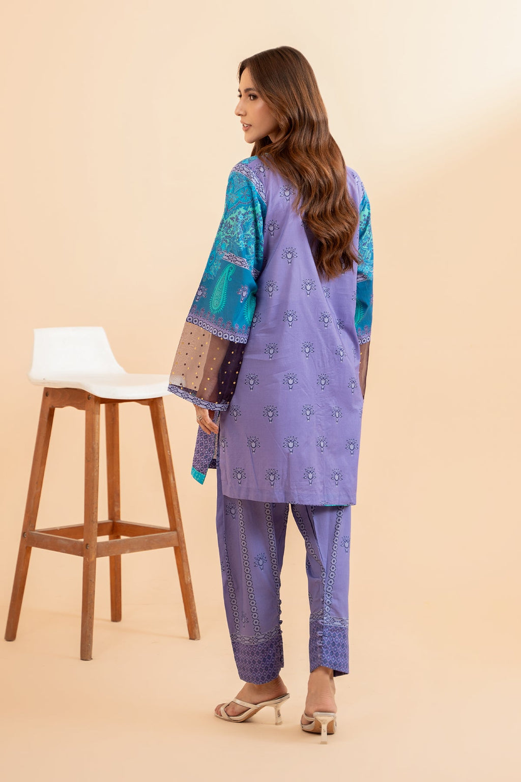 2-PC Lawn Printed Shirt with Trouser CPM-4-38S