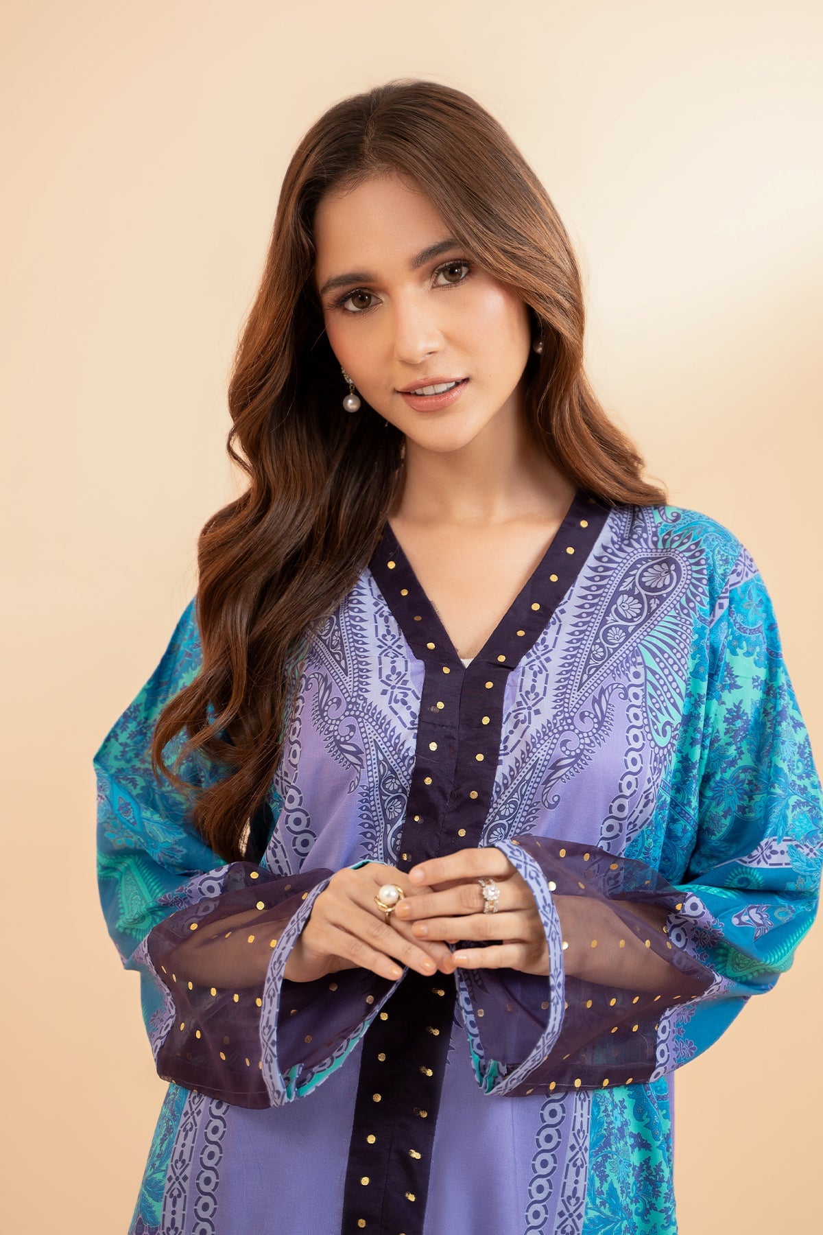 2-PC Lawn Printed Shirt with Trouser CPM-4-38S