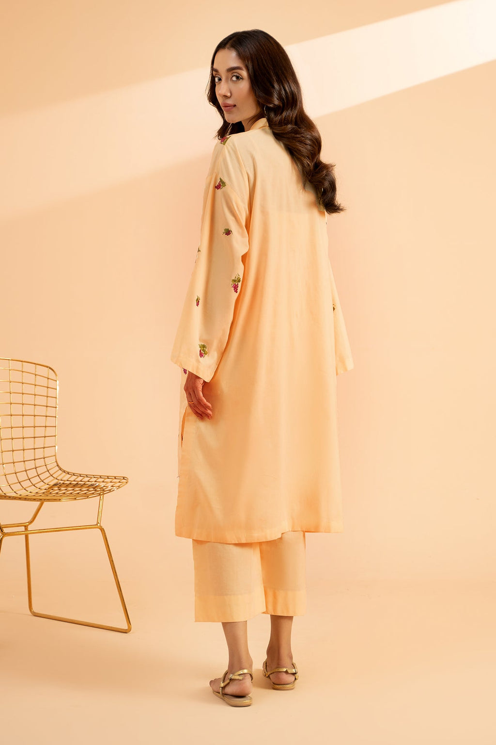 2-PC Embroidered Lawn Shirt with Trouser CNP-4-3S SKIN