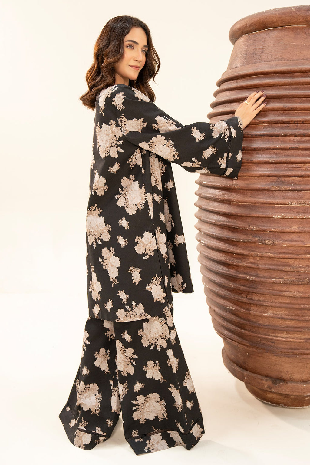 2-PC Printed Cotton Suit   CPM-5-04S