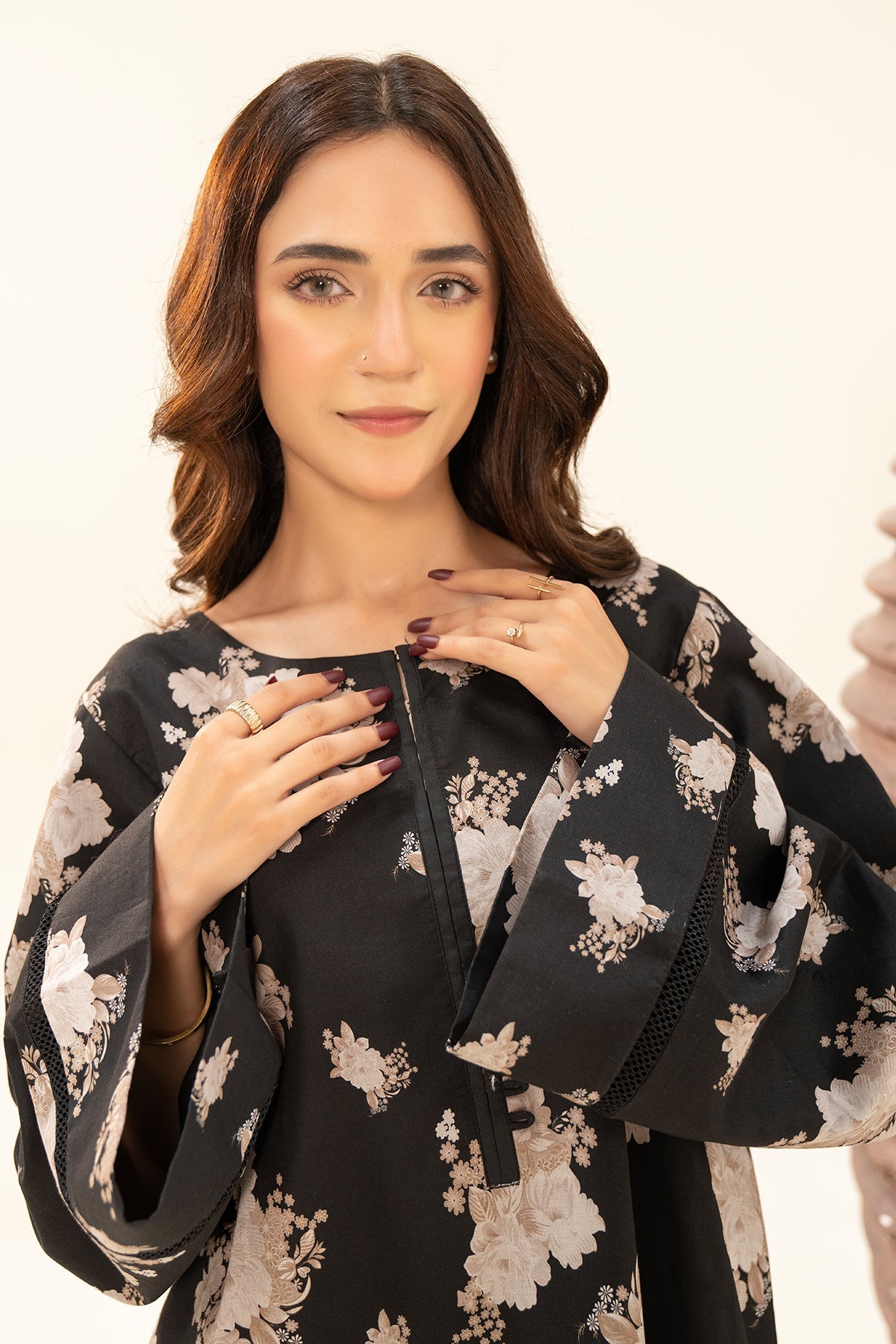 2-PC Printed Cotton Suit   CPM-5-04S