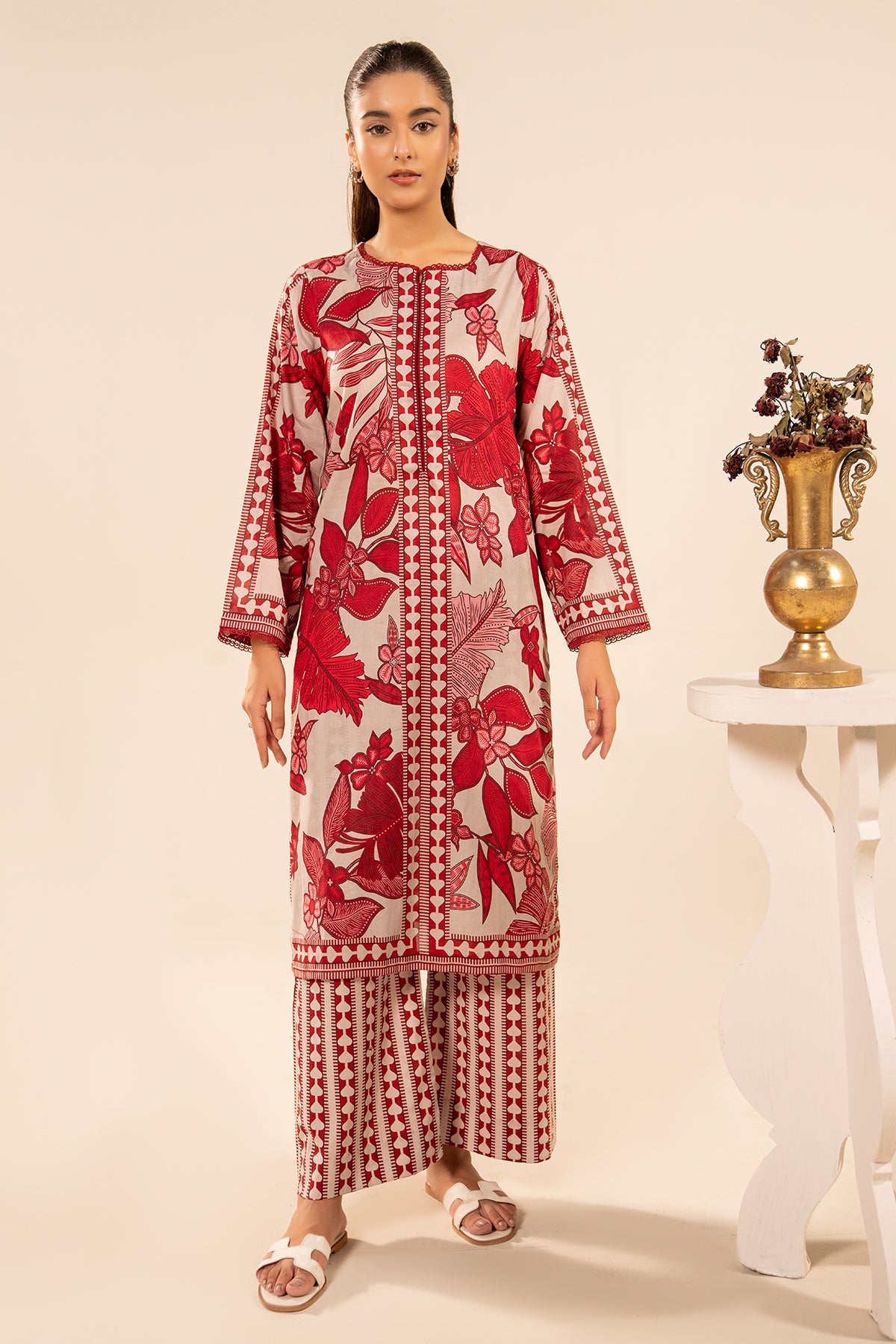 2-PC Printed Lawn Suit CPM-5-127Z