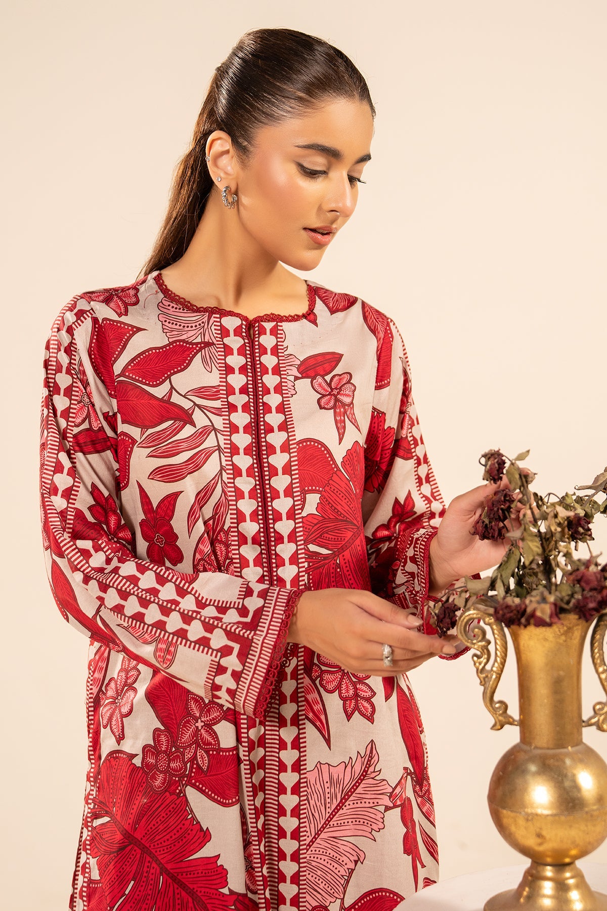 2-PC Printed Lawn Suit CPM-5-127Z