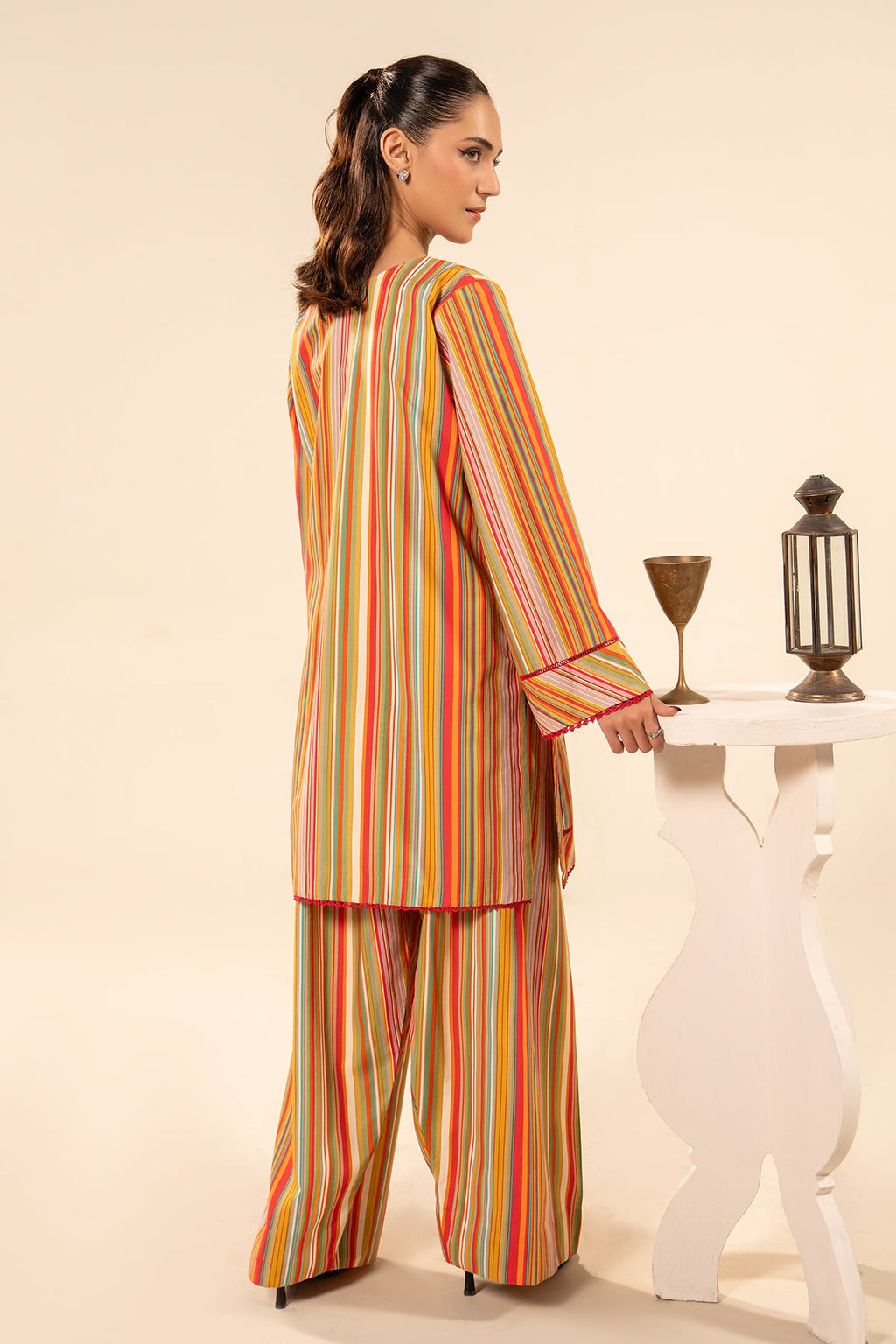 2-PC Printed Cotton Suit  CPM-5-267S