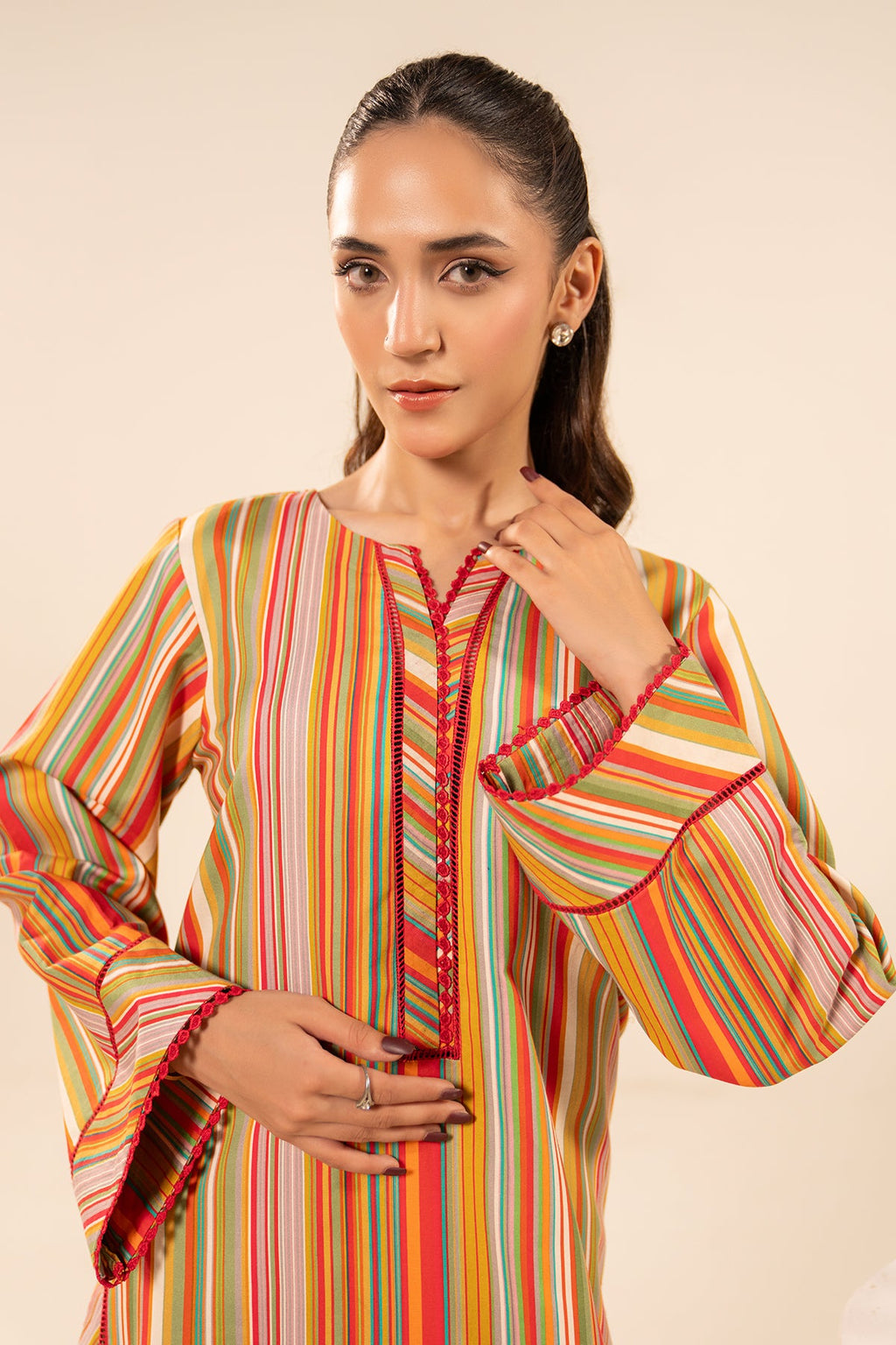 2-PC Printed Cotton Suit  CPM-5-267S