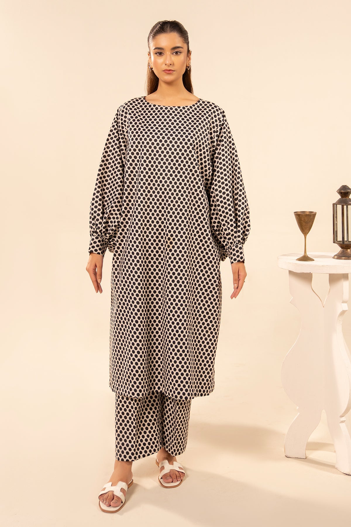 2-PC Printed Cotton Suit  CPM-5-269S