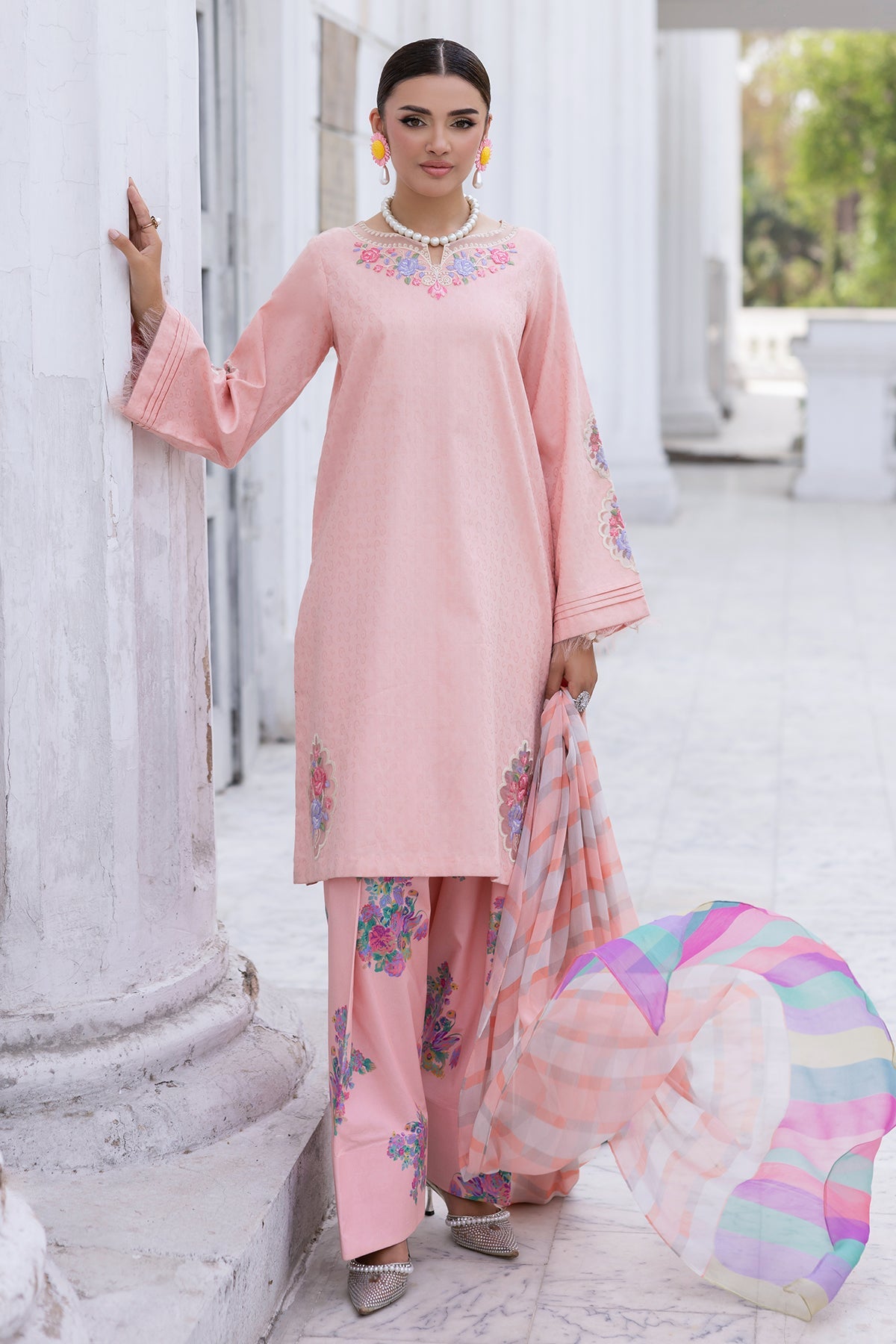 3-PC Embroidered Lawn Suit CNP-5-091Z (AIRA)
