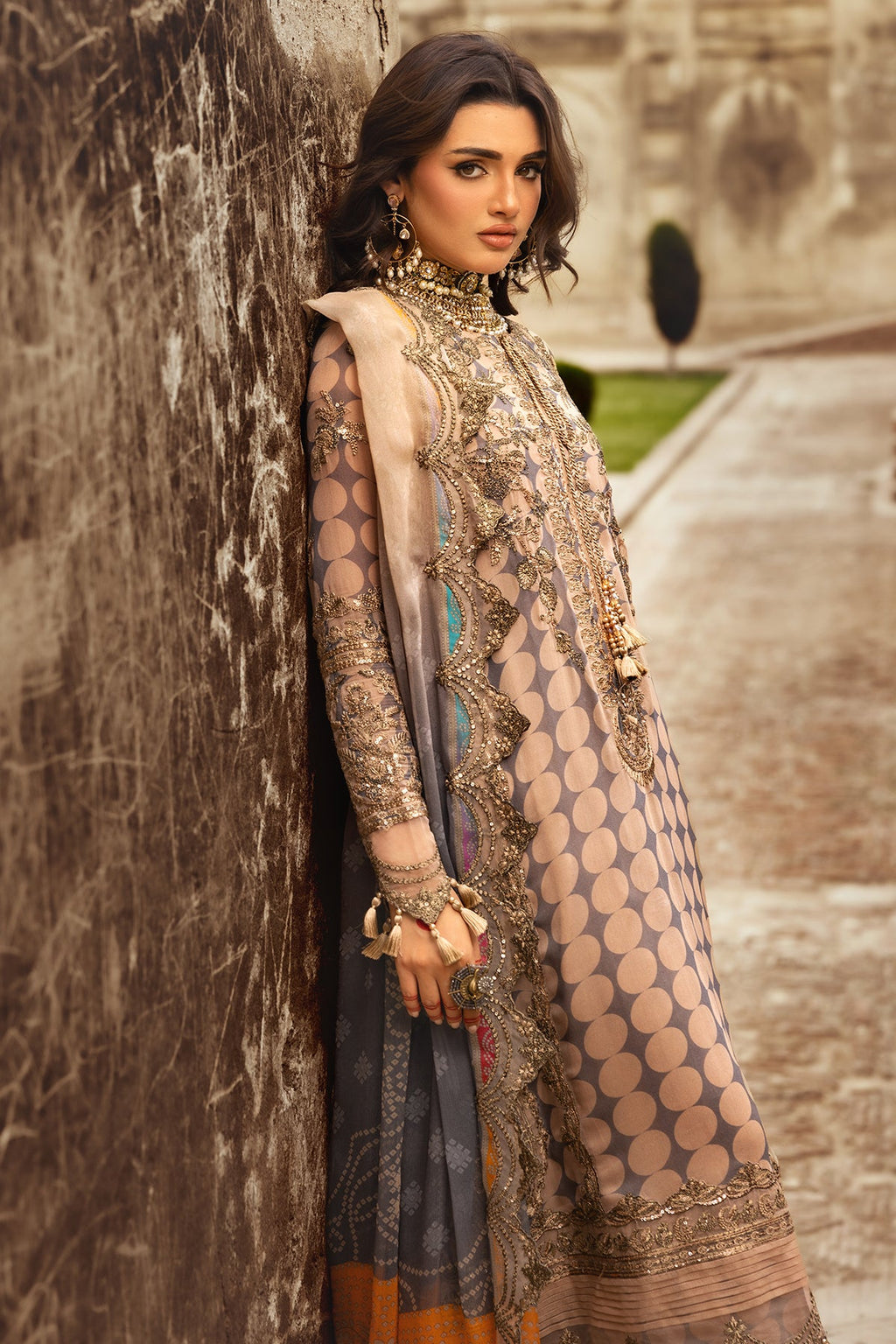 3-PC Unstitched Luxury Chiffon Collection VSL25-11