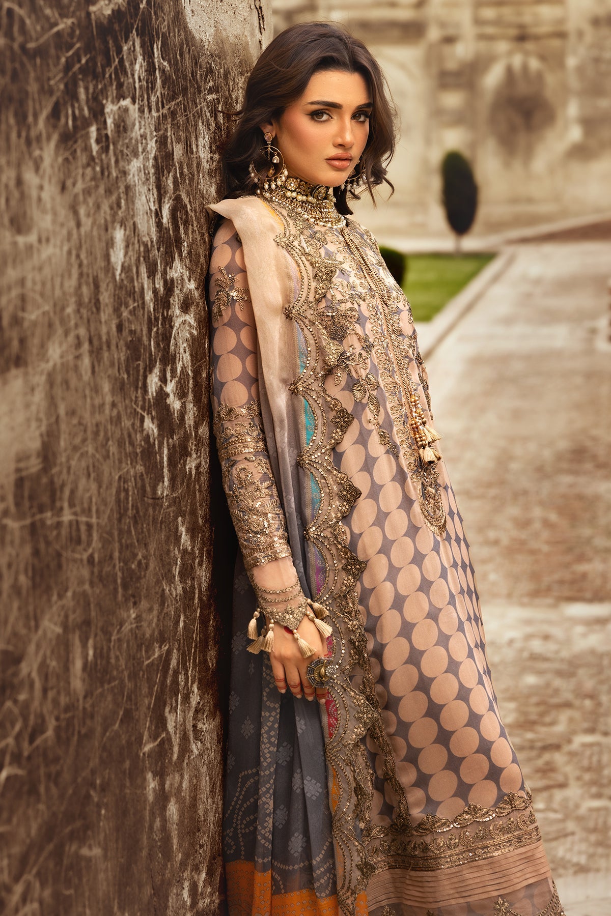 3-PC Unstitched Luxury Chiffon Collection VSL25-11