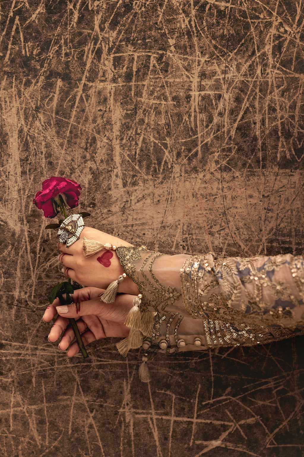 3-PC Unstitched Luxury Chiffon Collection VSL25-11