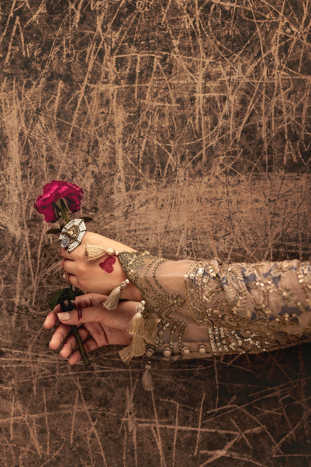 3-PC Unstitched Luxury Chiffon Collection VSL25-11