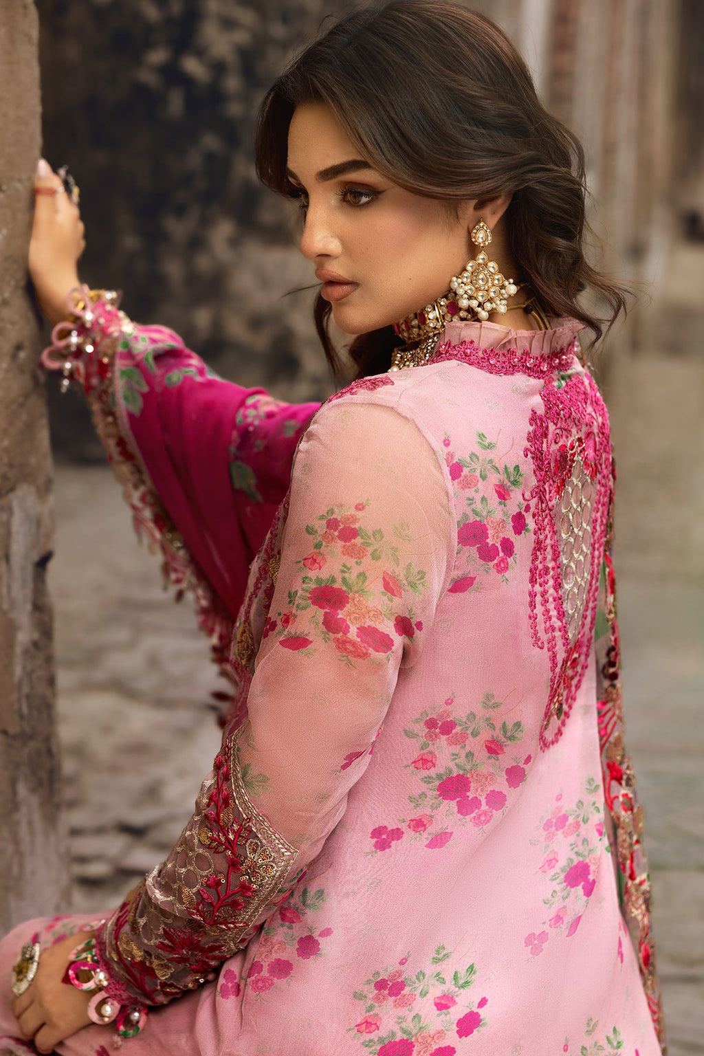 3-PC Unstitched Luxury Chiffon Collection VSL25-12