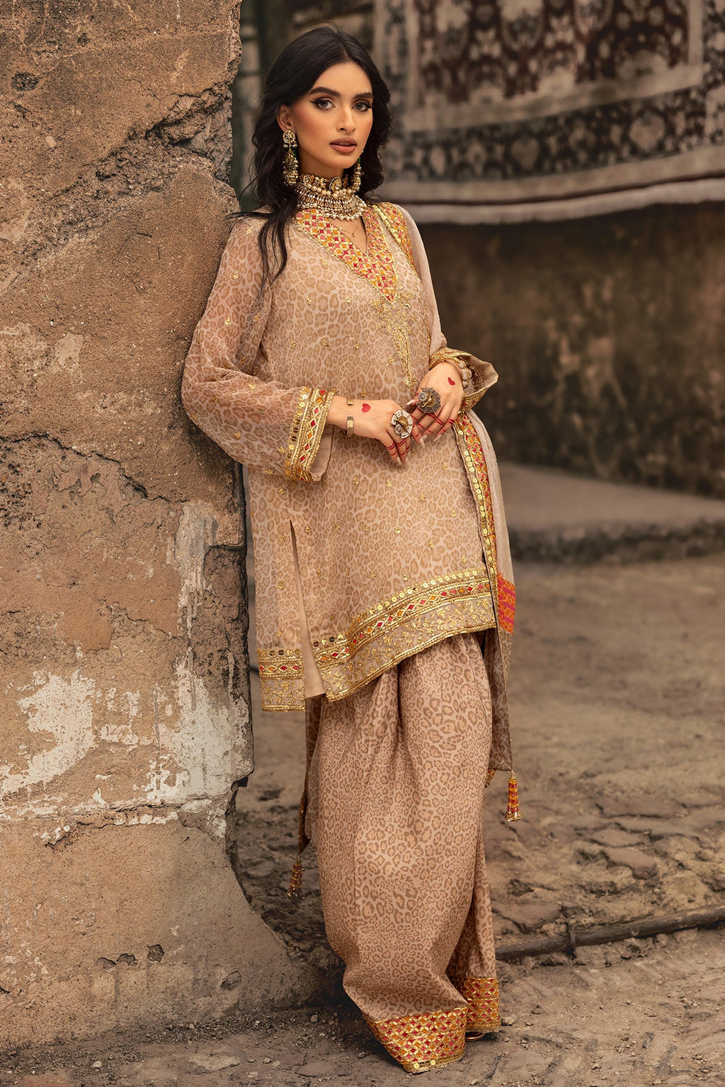 3-PC Unstitched Luxury Chiffon Collection VSL25-13