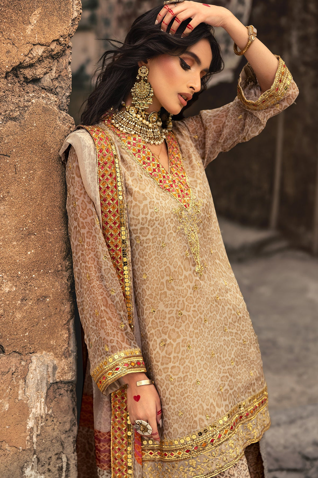 3-PC Unstitched Luxury Chiffon Collection VSL25-13