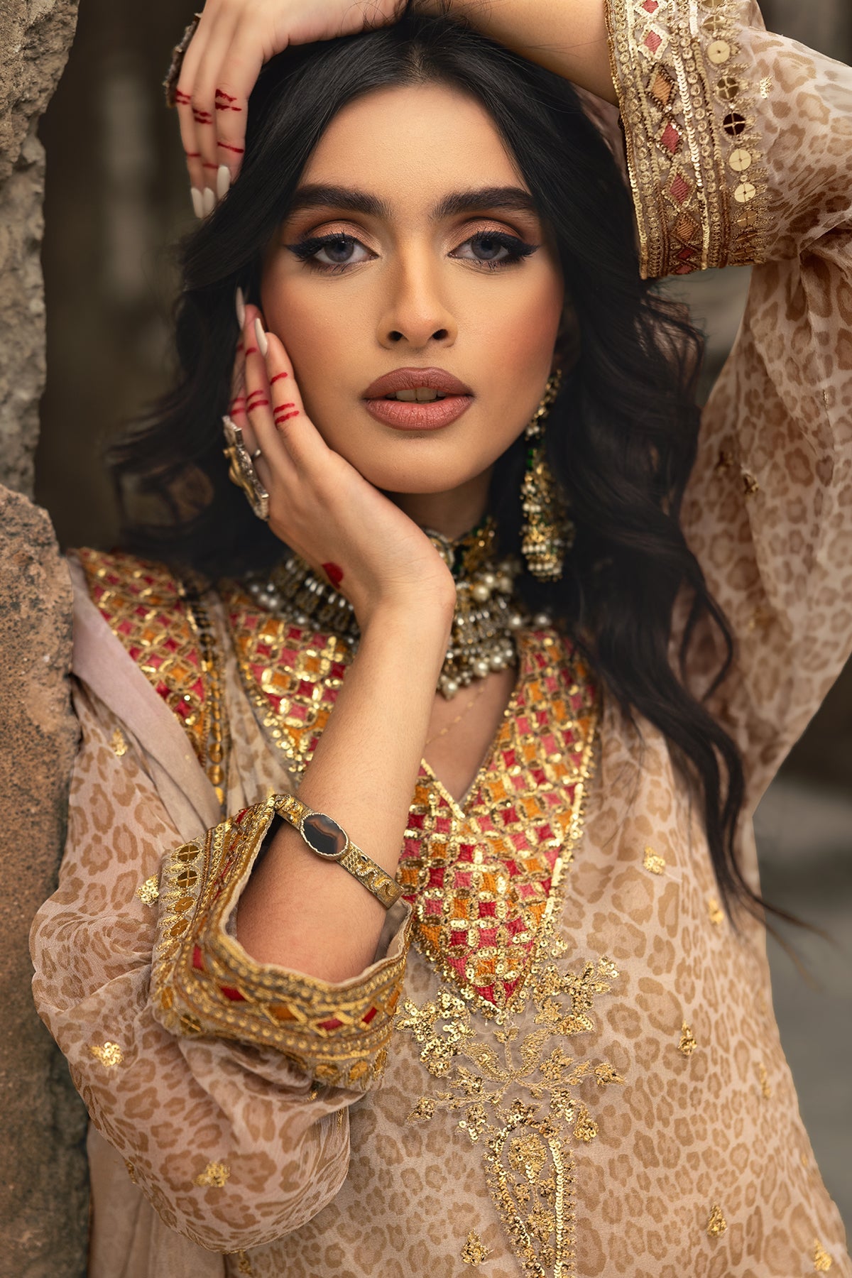 3-PC Unstitched Luxury Chiffon Collection VSL25-13