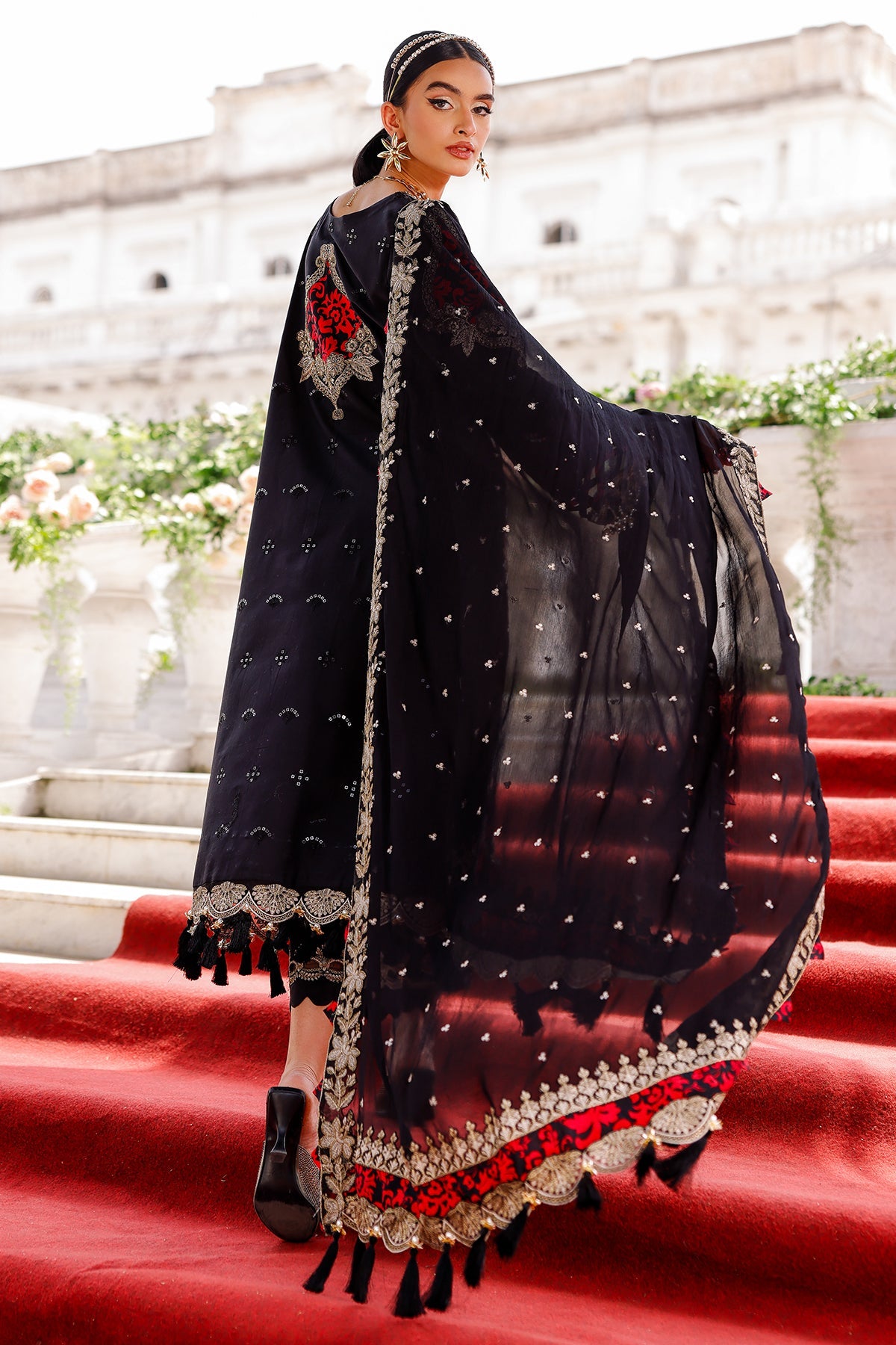 3-PC Unstitched Embroidered Lawn Collection CT5-09