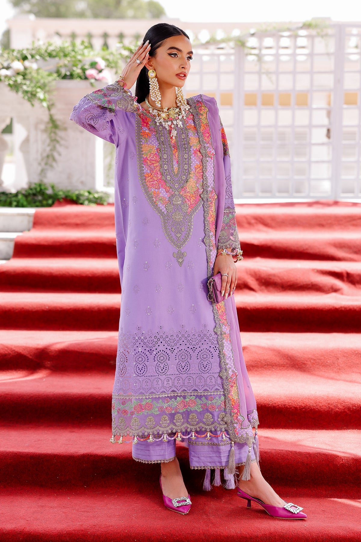 3-PC Unstitched Embroidered Lawn Collection CT5-10